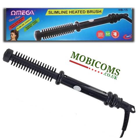 omega slimline heated brush